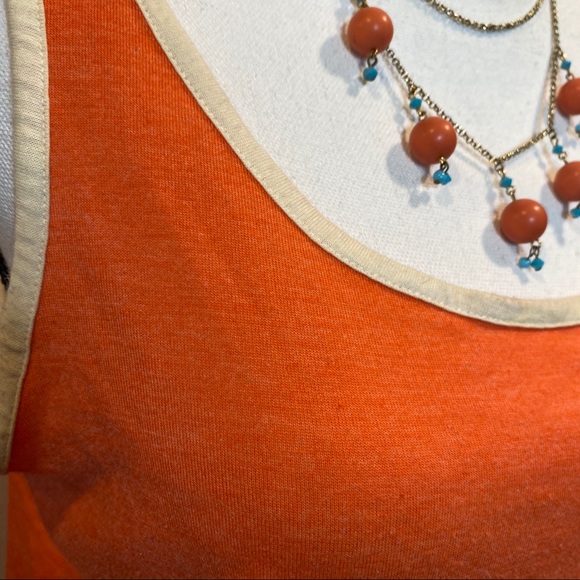 TopShop Croped Tank w/ Trim & Swoop Neckline - Picture 8 of 12